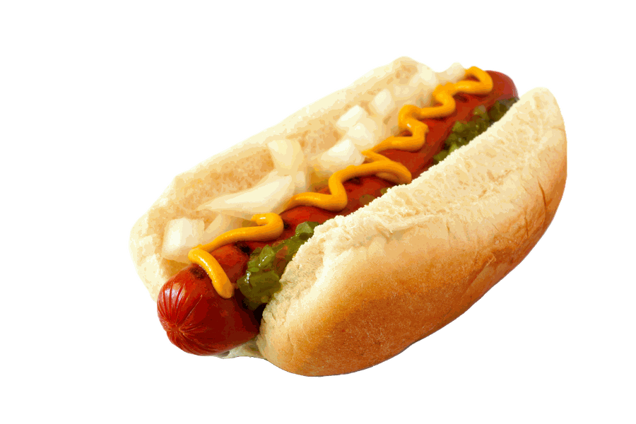Kids hot dog with fries